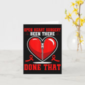 Carte Chirurgie cardiaque ouverte Patients Défenseurs de (Fleur jaune)