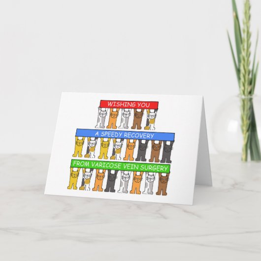 Carte Chirurgie de la veine Varicose s'améliorer bientôt (Devant)