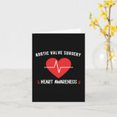 Carte Chirurgie de Remplacement de la Valve Aortique Sen (Fleur jaune)