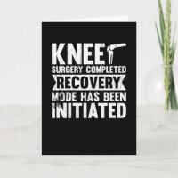 Chirurgie des genoux terminée Mode de récupération