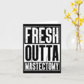 Carte Chirurgie Outta - Mastectomie de sensibilisation a (Fleur jaune)