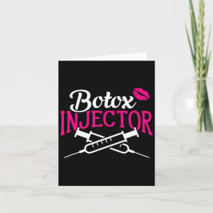 Carte Chirurgie plastique Cosmétique Injector Lips Botox