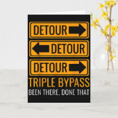 Carte Chirurgie Triple Bypass Maladies Cardiaques Chirur (Fleur jaune)