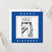 Carte Chirurgien entrant dans le théâtre d'opération des (Devant/Arrière en situation)