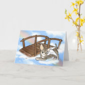 Carte Chiwawa #5 de pont en arc-en-ciel (Fleur jaune)