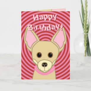 Cartes Chiwawa D Anniversaire Zazzle Be