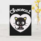 Carte Chococat T-shirt de la Saint-Valentin Sucré  (Fleur jaune)