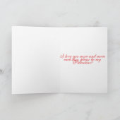 Carte Chocolat & Biscuits Bonne Saint-Valentin (Intérieur)