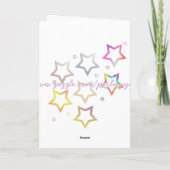 Carte Chocolat Joyeux anniversaire (Dos)