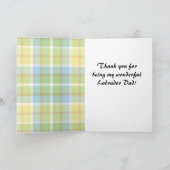 Carte Chocolat Lab Papa Plaid (Intérieur)