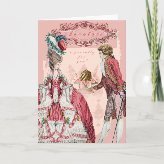 Carte Chocolat pour toi (Devant)