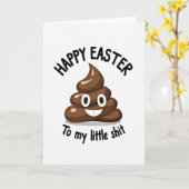 Carte Chocolate Swirl Easter Card (Fleur jaune)