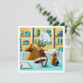 Carte Chocolatiers - Mini impression (Debout devant)
