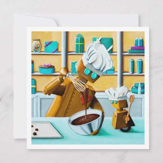 Carte Chocolatiers - Mini impression (Devant)