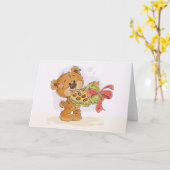 Carte Chocolats (Fleur jaune)