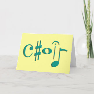 Carte choeur