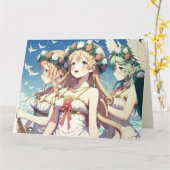 Carte Choeur d'anime (Fleur jaune)