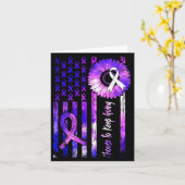 Carte Choisir De Continuer À Se Sensibiliser À La Préven (Fleur jaune)