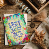 Carte "Choisir de vivre dans la joie" Inspiritisme