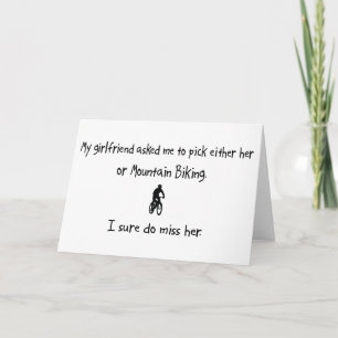 Carte Choisir une amie ou un VTT
