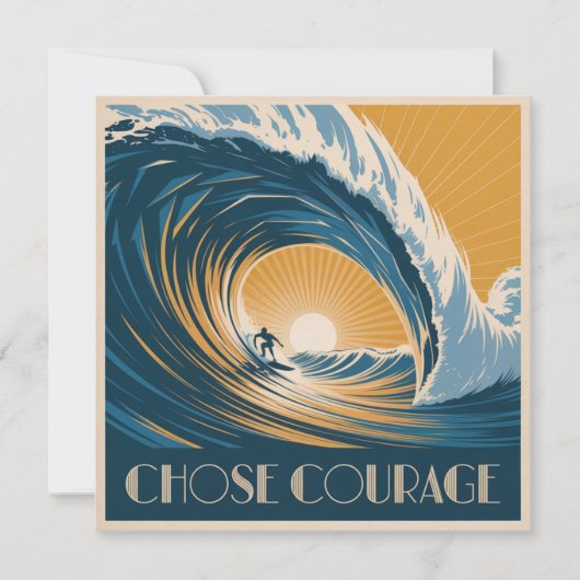 Carte Choisissez le courage (Devant)