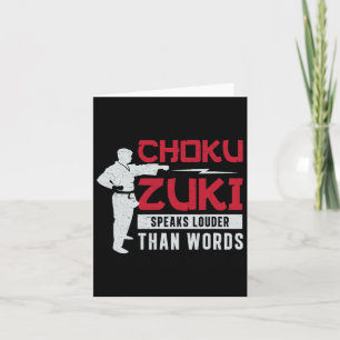 Carte Choku Zuki Parle Plus Fort Que Les Mots Pour Shoto