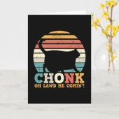 Carte Chonk (Fleur jaune)