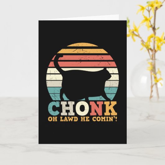 Carte Chonk (Fleur jaune)
