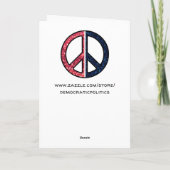 Carte Choqué par la réélection de Trump Democrat (Dos)