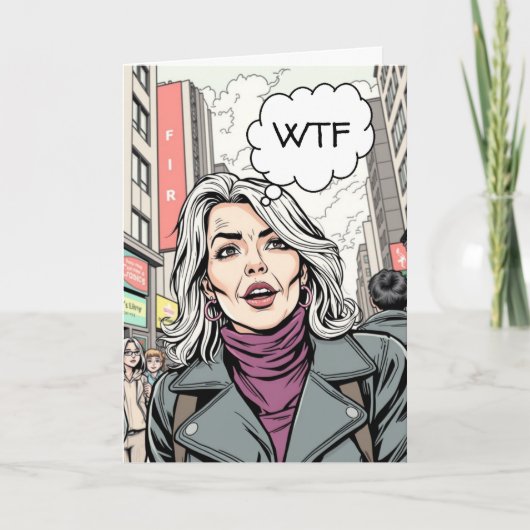 Carte Choqué par la réélection de Trump Democrat (Devant)