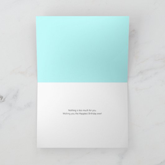 Carte Chorale Cupcake sur Blue Birday (Intérieur)