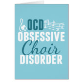Carte Chorale Obsessive (Devant)