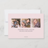 Carte Chose Un Chose Deux Je T'Aime (Dos)