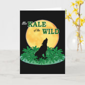 Carte Chou frisé du sauvage (Fleur jaune)