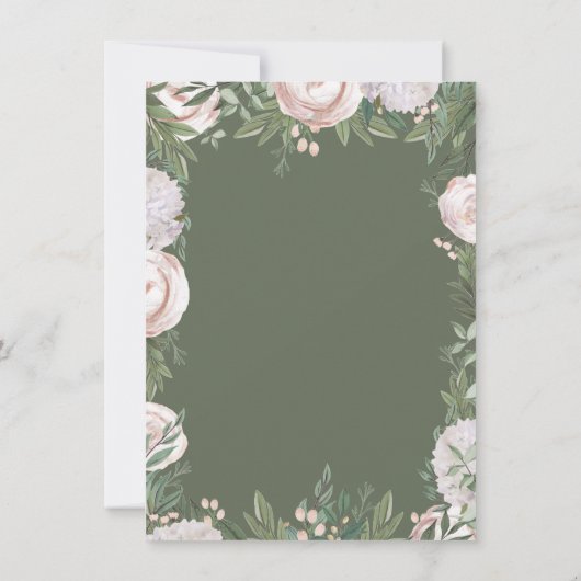 Carte Chouette bébé avec le train choo Choo (Dos)