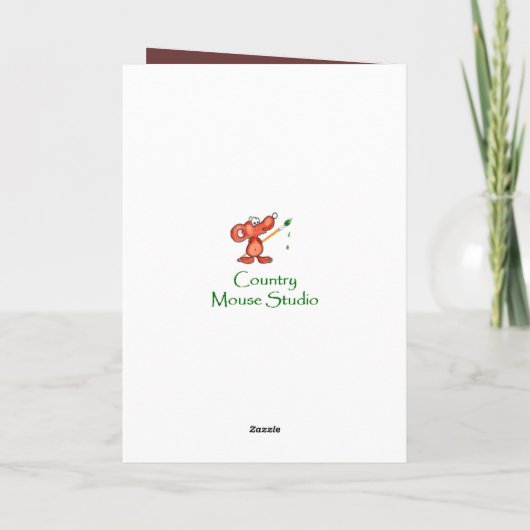 Carte Chouette d'anniversaire drôle sur mesure avec Humo (Dos)