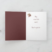 Carte Chouette d'anniversaire drôle sur mesure avec Humo (Intérieur)