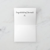 Carte Chouette dansante mignonne avec notes de musique D (Intérieur)