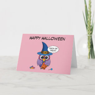 Carte Chouette de l'Assistant Cartographie - Trick ou Tr