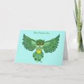 Carte Chouette de vol Celtic Green (Devant)