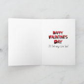 Carte Chouettes Adorables | Saint-Valentin | Je T'Aime C (Intérieur)