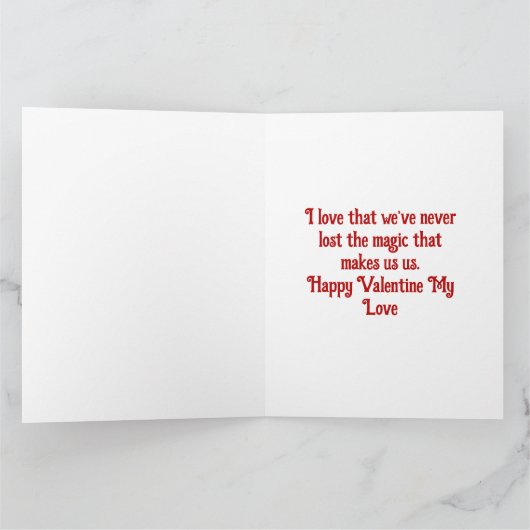 Carte Chouettes toujours et toujours mignonnes en amour (Intérieur)