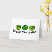 Carte Choux de Bruxelles (Fleur jaune)