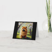 Carte Chow Chow Chien (Devant)