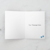 Carte Chow Chow Dog Personnalisé Joyeux Anniversaire (Intérieur)