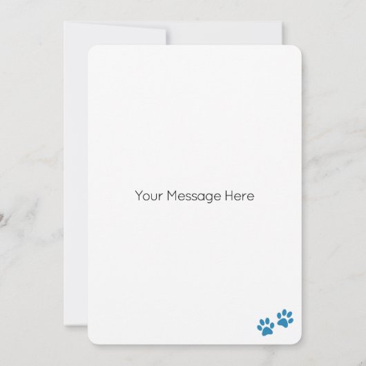 Carte Chow Chow Dog Personnalisé Joyeux Anniversaire App (Dos)
