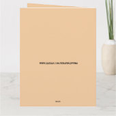 CARTE CHRÉTIEN CHAT ANNIVERSAIRE PHILIPPIENS 1:3 SALUT (Dos)