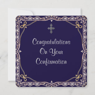 Carte Chrétienne Appartement Confirmation