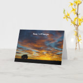 Carte chrétienne de détenu avec message évangéliqu (Fleur jaune)