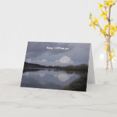 Carte chrétienne de détenu avec message évangéliqu (Fleur jaune)